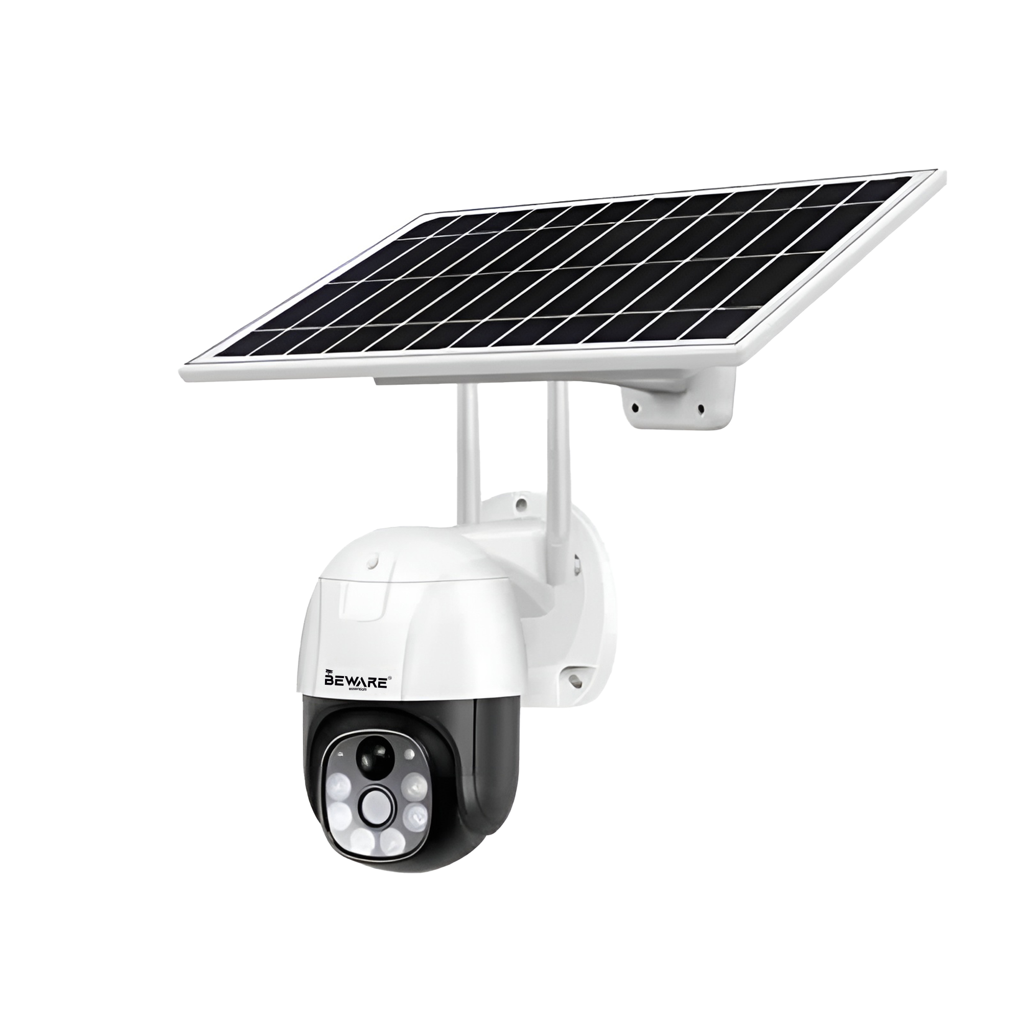 BEWARE 4MP 4G Solar Mini PT Security Camera | Single Lens Outdoor Wireless CCTV Camera